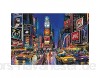 Fass Koco Puzzle for Erwachsene 1000 Stück/New York Times Square/DIY Holzpuzzle Geschenk Zeichnung for Kinder 75x50cm Lernspiel