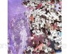 rapidor Klassische Puzzles 1000 Stück Erwachsene Puzzles Holzpuzzles Blauer und roter Nebel Freizeit- und Unterhaltungspuzzle Geschenk 29X19In-500 Stück 911