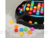 Usmato Rainbow Ball Matching Game Schachbrett Pädagogisches Puzzle Spielzeug Interaktion Desktop-Spielzeug für Kinder