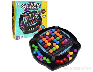Usmato Rainbow Ball Matching Game Schachbrett Pädagogisches Puzzle Spielzeug Interaktion Desktop-Spielzeug für Kinder