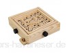 Wood.L 3D Mini Wooden Labyrinth Large Maze Spiel Mit 25 Löchern Für 6 Jahre Und Älter Interaktives Desktop-Balancierspiel Für Kinder Und Erwachsene