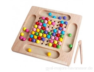 Yuxinkang Rainbow Ball Elimination-Spiel Rainbow Puzzle Magic Chess Toy Sudoku Puzzle Game Toy Bunte Perlen Rainbow Color Matching Elimination Toy Eltern Kind Interaktives Spielzeug Für Kinder