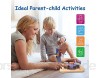 Airlab Bilderwürfel aus Holz Würfelpuzzle Holzpuzzle mit Meerestier-Motiven Holzspielzeug Montessori Spielzeug für Kinder 9 Stück 4 5 x 4 5 x 4 5cm Bunt