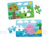 Baker Ross Puzzles aus Holz (8 Stück) – Blanko-Puzzleteile für Kinder zum Verzieren