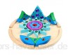 Earthily Holzpuzzles Mandala Puzzle Bausteine Pädagogisches Spielzeug Geschenk für Kinder