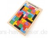 GREENLANS Holzpuzzle Kinder Kinder Tangram Rätsel Holzpuzzle Tetris Spielzeugspiel Lernspielzeug Kinder Spaß Lernen Zu Hause Schule Geburtstagsgeschenk