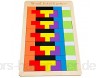 Holz Puzzle Iq Spiele Tetris Tangram Lernspiele Baustein Puzzle Holz Geometrisch Formen Knobelspiel Konzentrationsspiele Puzzlespiel Holzpuzzlesfür Kinder Kleinkinder Holzpuzzle Box