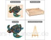 Holzpuzzles - Kreatives Bastelgeschenk Ausdauer Schildkröten puzzle für Erwachsene und Kinder würdige Sammlung von Spielzeug für die Familieneinrichtung (L - 38*32.2 cm)
