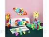 HSKB Truck DIY Holzpuzzle Spielzeug Kreative Auto Puzzles Montage Bausteine Lernspiele für Jungen Mädchen ab 2 3 4 5 6 Jahre Geburtstag Geschenk (A)