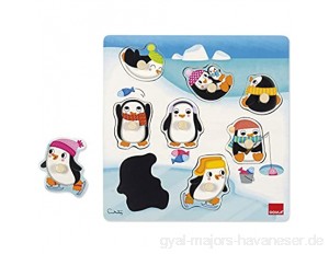 Jumbo Spiele D53056 - Holzpuzzle Pinguine