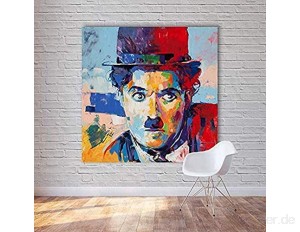 KELDOG Charlie Chaplin Puzzles Holzpuzzle 1000 Stück Moderne abstrakte Pop-Art Puzzlespiele zusammenbauen Klassische Kunst einzigartige Geschenkpuzzles