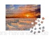 Klassische Puzzle Erwachsene Holzpuzzle schöner Sonnenaufgang und natürliche Travertin-Pools und Terrassen Pamukkale Türkei Puzzle Panorama Art DIY Leisure Game -1000 teile