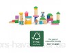 Small Foot 10970 Sesamstrasse Holzbausteine 100% FSC-Zertifiziert für Kinder ab 12 Monaten von der Marke Spielzeug Mehrfarbig
