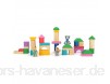 Small Foot 10970 Sesamstrasse Holzbausteine 100% FSC-Zertifiziert für Kinder ab 12 Monaten von der Marke Spielzeug Mehrfarbig