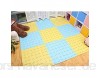 12 Stück Kinderspielteppich Krabbelmatte Puzzlematte Boden Matten Bodenmatte Kinder