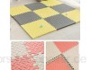 12 Stück Krabbelmatte Puzzlematte Spielmatte Boden Matten Spiele Kinder Gymnastikmatte Schaumstoffmatte