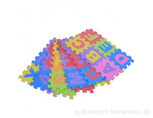 Alphabet Bodenmatte Schaumspielmatte Nummern für Heim für spielen Teppich Bodenspielzeug