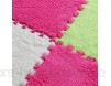 LNSGA 30 cm Eva Foam Baby PlayMat Plüsch Spiel Matte Puzzle Split Gelenkboden Teppich Gym Toys Für Kinder Kinder Weiche Matte10pcs (Color : Purple)