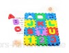 Wendao Puzzle-Matten für Babys Alphabet Zahlen Lernspielzeug Krabbelmatten 36 Stück
