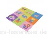 Wosune Schaumbodenmatte Spielmatte zuverlässig und für zu Hause Kinder Geburtstagsgeschenke Lernspielzeug
