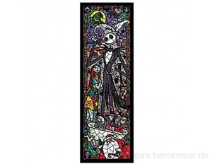 456-piece jigsaw puzzle Stained Art Nightmare Before Christmas tightly series (18.5x55.5cm)