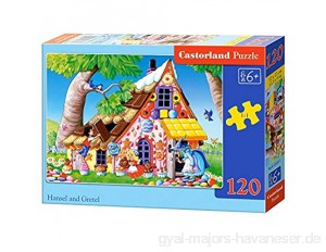 Castorland B-13333 "Hansel und Gretel" klassisches Puzzle (120 Teile)