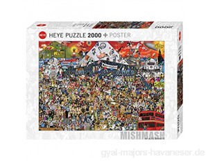 Heye HY29848 Puzzle Cartoon Puzzles Puzzzle Mehrfarbig