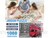 Hunpta@ Puzzle 1000 Teile - Landschaft Klassische Jigsaw Puzzles Spielzeug für Erwachsene und Kinder Familie Geschicklichkeit Lernspielzeug Wanddekoration Geschenk 2mm Dicke 70x50cm