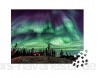 Puzzle 1000 Teile Erstaunliche Northen Lichter in lila und Blauer Farbe - Klassische Puzzle mit edler Motiv-Schachtel Fotopuzzle-Kollektion \'Kanada\'