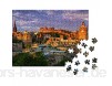 Puzzle 200 Teile Blick auf das Edinburgh Castle vom Calton Hill Edinburgh Schottland - Klassische Puzzle mit edler Motiv-Schachtel Fotopuzzle-Kollektion \'Schottland\'