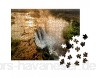 Puzzle 200 Teile Wasserfall / Morgenlicht - Klassische Puzzle mit edler Motiv-Schachtel Fotopuzzle-Kollektion \'Kanada\'