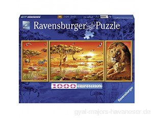 Ravensburger Puzzle 19836 - Afrikanische Impressionen - 1000 Teile