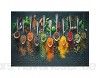Ulmer Puzzleschmiede - Puzzle „Scharfe Farben“ – Klassisches 1000 Teile Puzzle – Puzzlemotiv Kräuter & Gewürze als moderner Eyecatcher in einer stilvollen Küchen-& Wandgestaltung