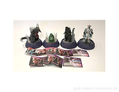 Bandai HG D+ Godzilla Vol. 4 Set Mini-Figuren Space Godzilla Godzilla 1994
