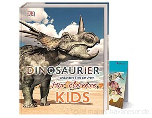 Buchspielbox Dinosaurier und andere Tiere der Urzeit für clevere Kids: Lexikon mit über 1500 farbigen Abbildungen + Dino-Übersicht