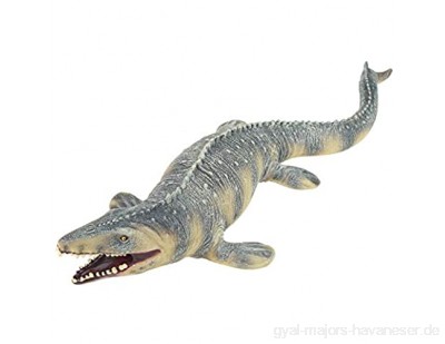 Das 17 7-Zoll-Jurassic Jurassic-Spielzeug das weiche Mosasaurier-Spielzeug aus Gummi mit Zähnen niedliche Form sehr gut zum Sammeln geeignet EIN Geschenk für Kinder