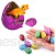Demarkt Dinosaurier Ei Spielzeug Schlüpfen Dino Wachsende Eier Kinder Spielzeug (5pcs)