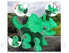 Dinosaurier Spielzeug für Kinder Dinosaurier Montage Spielzeug DIY Baustelle Spielzeug mit Elektroschrauber Tyrannosaurus Triceratops Velociraptor STEM Geschenk für Kinder Junge 4 5 6 7 8 9 Jahre Alt