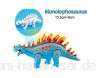 DIY Dinosaurier zum Zusammenbau und Malen von Spielzeug für Kinder Dinosaurier Figuren zum Bemalen kreative Malerei für Kinder (Dino-2)