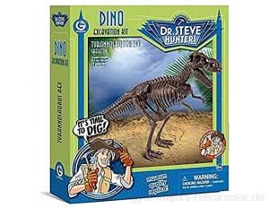 Geoworld 625262 - Dr. Steve Hunters: Dino Ausgrabungs-Set M - T-Rex-Skelett Alter: 6+ Größe: 34 cm