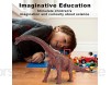 Hautton Spielzeug Dinosaurier Brachiosaurus Figur Große Statische Dinosaurier Modell Sammlerstücke Kreative Geschenke
