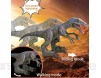 HGFDSA Prähistorische Tiere Elektronische Fernbedienung Tiere Dinosaurier Spielzeug Jurassic World Tanzendes Dinosaurierspielzeug Mit Licht Und Ton Tyrannosaurus Rex Spielzeug