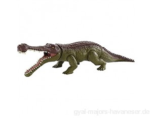 Jurassic World GJP34 - Gewaltiger Beißer Sarcosuchus Spielzeug ab 4 Jahren