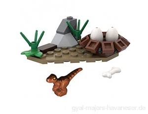 Jurassic World Lego Baby Raptor mit Nest 121801 (Exklusiv-Set im Foilpack)