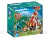 Playmobil 9434 - Offraoder mit Dino-Fangnetz Spiel & 9431 - Motocross-Bike mit Raptor Spiel