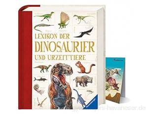 Ravensburger Lexikon der Dinosaurier und Urzeittiere + Dino-Übersicht Nachschlagewerk ab 8 Jahren