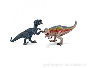 Schleich 42216 - Spielzeugfigur - T-Rex und Velociraptor klein