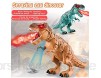 SHOH Elektrisch Dinosaurier Spielzeug Kinder Tyrannosaurus Rex Spielzeug Mit Dinosaurier-Ei Und Brüllendem Dinosaurier-Sound Realistisches Dinosaurier Spielzeug Für 2 3 4 5 6 7 Jahre Junge