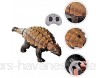 STOBOK 1 Dinosaurier Spielzeug mit Fernbedienung für Jungen von 3 bis 12 Jahren Mädchen spazierend und rissig Dinosaurier-Spielzeug mit leuchtenden Augen