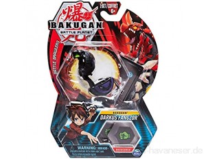 BAKUGAN Spin Master Battle Planet – Darkus Fangzor – 5cm Battle Brawlers und Sammelkarte